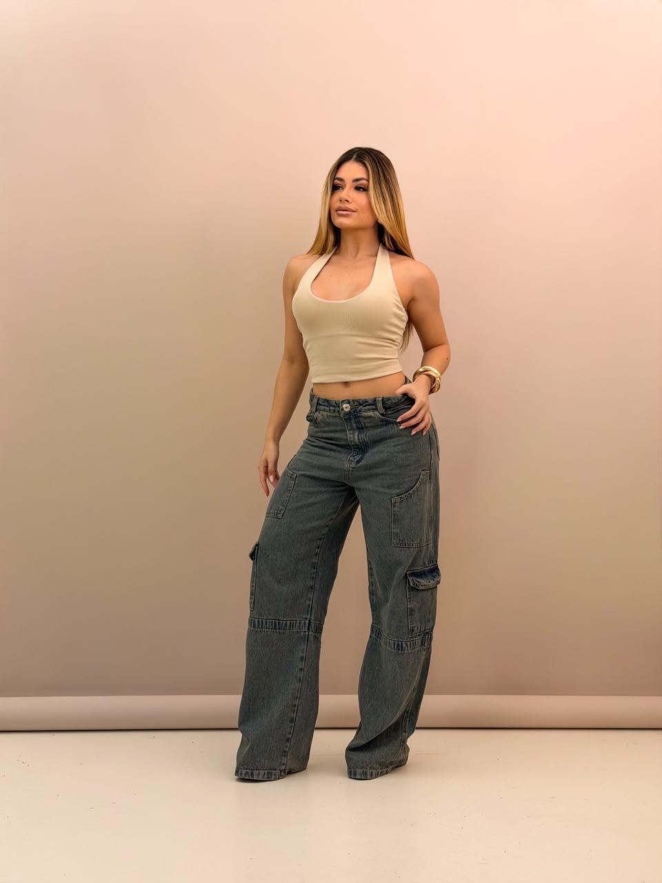 Calça Jeans Dress
